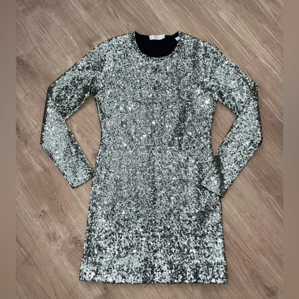 A.L.C. Aliya Sequin Mini Dress, womens XS, like new ($995) - Picture 3 of 3